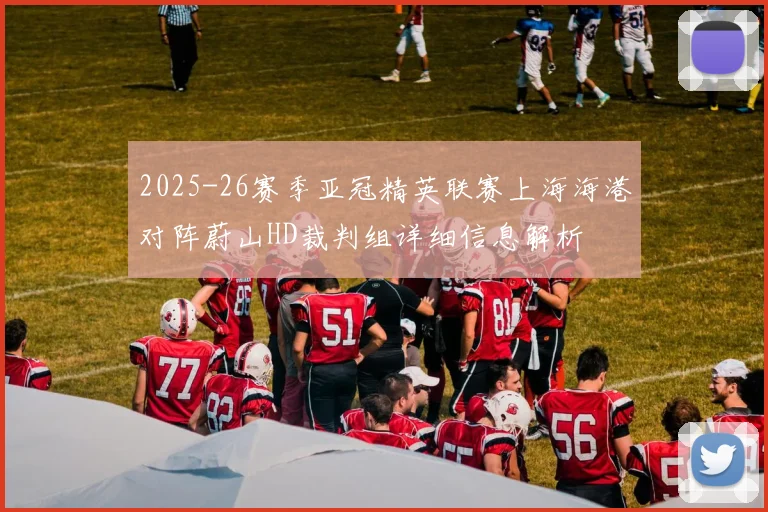 2025-26赛季亚冠精英联赛上海海港对阵蔚山HD裁判组详细信息解析