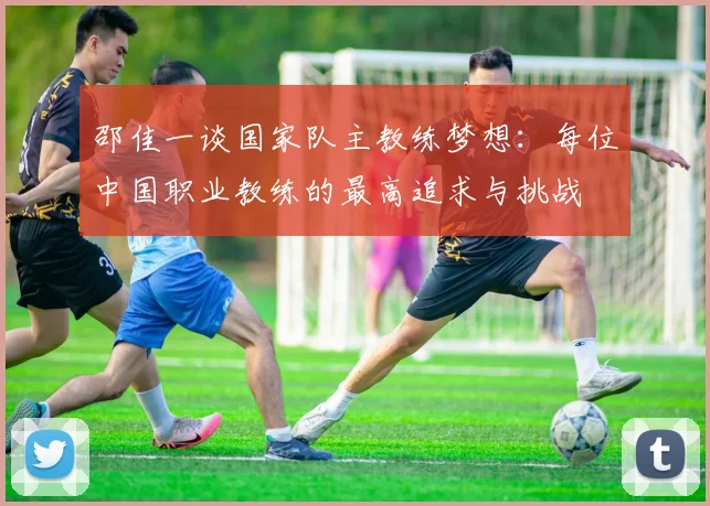 邵佳一谈国家队主教练梦想：每位中国职业教练的最高追求与挑战